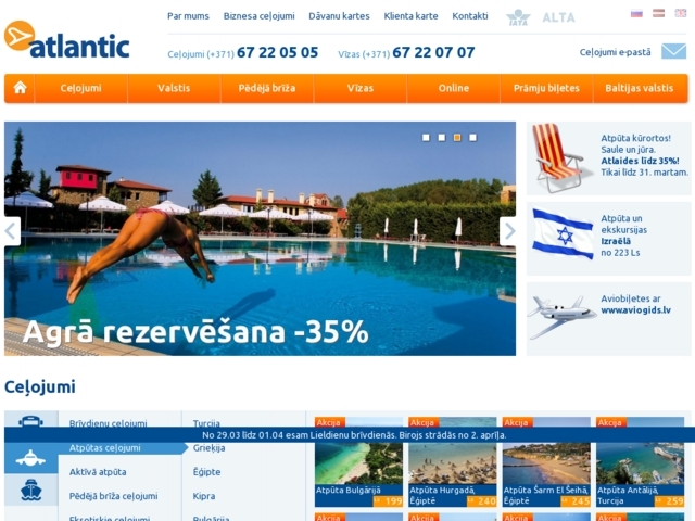 Atlantic Travel, SIA