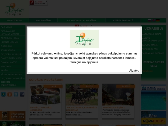 IMPRO ceļojumi, SIA