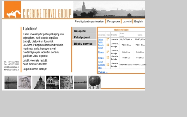 Cicerone travel group, SIA